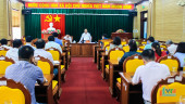 Phước Long họp thành viên UBND thị xã thường kỳ tháng 5 năm 2025